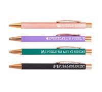 InnoBeta Cadeaux pour les amateurs de puzzle, cadeaux pour les amateurs de puzzle, cadeaux pour adultes, lot de 4, idées cadeaux pour mentor pour un anniversaire, Noël