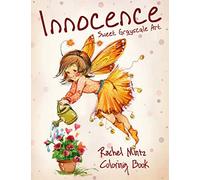 Innocence - Sweet Grayscale Art Coloring Book: Adorable Cute Collection To Relax & Color