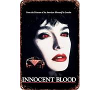 Innocent Blood - Panneau en métal décoratif pour salon, café - 30,5 x 20,3 cm