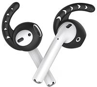 innoGadgets® Embouts Ecouteurs EarPlugs Set de 2 | Accessoire pour AirPods et Earpods - Incassable, tiens dans l’oreille, ne bouge ou ne tombe pas | Silicone lisse - Parfait pour le sport | Noir