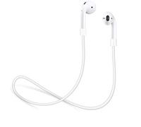 innoGadgets® Strap compatible avec AirPods 1 et 2 / Pro | Bande de maintien pour AirPods en silicone souple - Parfait pour accrocher les écouteurs autour du cou - 55cm