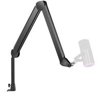 InnoGear Bras de micro, perche avec canaux de gestion des câbles, support de microphone entièrement réglable pour Blue Yeti FIFINE AM8 K669B HyperX QuadCast S SoloCast AT2020 Shure SM7B MV7 et autres