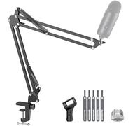 InnoGear Bras de microphone, support de microphone amélioré avec clip adaptateur à vis de 0,95 cm à 1,5 cm pour Black Yeti Snowball, Yeti Nano, Yeti x et autres micros