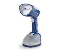 Innoliving Fer à vapeur vertical INN-677, 1500 W, plaque en acier inoxydable, 7 trous, vapeur continue 25 g/min, réservoir amovible 350 ml, bleu