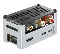 InnoMaker Boîtier Aluminium avec Dissipateur pour Raspberry Pi Zero - Refroidissement Passif, Ventilé, Compatible DAC Mini/AMP Pro Mini & Plupart Cartes d'Extension