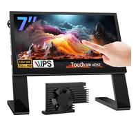 innomaker Écran LCD IPS 7 Pouces avec Écran Tactile Capacitif 1024x600 Moniteur HDMI pour Raspberry Pi 5/4B/3B+/3B/B+, Haut-Parleurs Intégrés, Compatible avec DAC/DAC Pro/AMP/AMP Pro