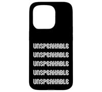 Innommable Coque pour iPhone 15 Pro