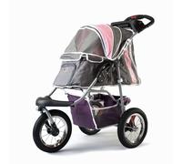 Innopet IPS-040 Poussette Comfort pour Chien Gris/Rose