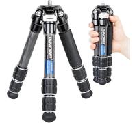 INNOREL CT223C Mini trépied Fibre de Carbone, 10 Couches avec Prise de Vue Macro Basse Position, Trépied Compact léger Portable pour Appareil Photo numérique Reflex numérique, Charge Max 10kg