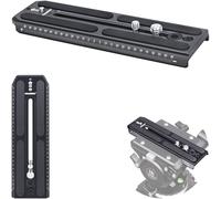 INNOREL QV160 16 * 5cm Plaque de libération Rapide | Plaque de remplacement universelle avec vis 1/4" et 3/8",pour Manfrotto Standard Tripod Head