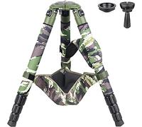 INNOREL RT90CG Systématique Trépied Fibre de Carbone 160cm Grande Taille Trépied Professionnel Robuste Verrou Tournant 4 Sections Tube Max 40mm Charge Max 40kg avec Adaptateur de Bol 75mm,Sac,Pointes