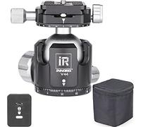 INNOREL V44 Tête de Boule Têtes à Rotule Centre de Gravité Basse φ44mm Boule Dia, Charge Maximale 25kg/55lb Support de Caméra Tout en Métal CNC de Vue Double Panoramique avec 2 Plaques QR Arca-Swiss