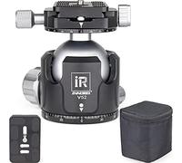 INNOREL V52 Tête de Boule Têtes à Rotule Centre de Gravité Basse φ52mm Boule Dia, Charge Maximale 30kg/66lb Support de Caméra Tout en Métal CNC de Vue Double Panoramique avec 2 Plaques QR Arca-Swiss
