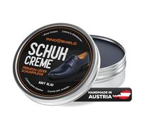 INNOSHIELD® Cirage bleu - Soin pour chaussures - 100 ml - Crème bleue imprégnée et protège le cuir très efficacement - Formule de qualité supérieure avec lanoline - Fabriqué à la main en Autriche