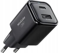 INNOSTYLE Chargeur USB C 35W USB Charge Rapide 2 Port Prise pour iPhone 16 15 14 13 12 11 Pro Max SE 2020 XS XR X 8 Plus Samsung Galaxy Type C Adaptateur Secteur