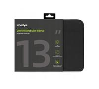 INNOSTYLE Housse pour Macbook Air Pro 13 Pouces, Sacoche Pochette pour Ordinateur Portable, Étanche Grand Imperméable d'affaire Homme Femme Etui avec Poches de Rangement Voyage Cabine Avion