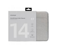 INNOSTYLE Housse pour Macbook Air Pro 14 Pouces, Sacoche Pochette pour Ordinateur Portable, Étanche Grand Imperméable d'affaire Homme Femme Etui avec Poches de Rangement Voyage Cabine Avion