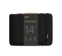 INNOSTYLE Housse pour Macbook Air Pro 14 Pouces, Sacoche Pochette pour Ordinateur Portable, Étanche Grand Imperméable d'affaire Homme Femme Etui avec Poches de Rangement Voyage Cabine Avion