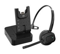 INNOTALK Casque sans fil DECT pour téléphones Poly Polycom VVX Series - VVX 300, 310, 400, 410 et tous les modèles VVX - Comprend un câble à distance EHS - Bureau et centre d'appels