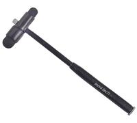 Innotech Marteau à réflexes neurologiques après Buck avec pinceau et aiguille pour réflexes cutanés et réactions de surface (Noir)