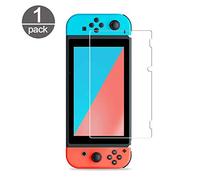 InnoTechs - Protection écran pour Nintendo Switch en Verre Trempé - Premium Ultra Résistant en Verre Trempé - Oléophobe 100% Transparent