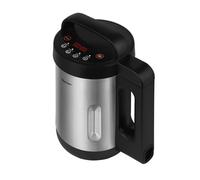 Innoteck Kitchen Pro Machine à soupe avec pichet en acier inoxydable - Idéal pour une soupe lisse, épaisse ou un smoothie sain - 4 fonctions prédéfinies - Affichage numérique de la minuterie -