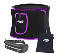 InnoTi Ceinture de Sudation pour Femme et Homme- Gaine Amincissante de la Taille et de L’Abdomen en Néoprène pour la Gym, Le Fitness et Le Sport- Ceinture Abdominale Minceur et Effet Sauna (L Rose)