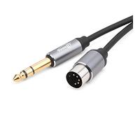 innov8 Câble audio stéréo TRS 6,35 mm vers DIN 5 broches MIDI mâle 1 m