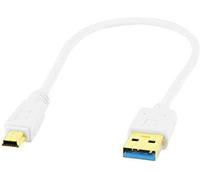 innov8® Câble USB 3.0 type A mâle vers mini B mâle 10 broches pour disque dur, hub USB, scanners.