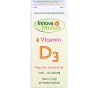 Innova Mulsin Solution de vitamine D3, 10 ml de solution