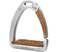 INNOVA RIDING étriers de sécurité DYNAMIC silver & dark wood étriers de sécurité, taille:One Size