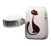 InnovAdvance Sonnette d'entrée traceur de chat 50 m Blanc 78110121 Blanc G