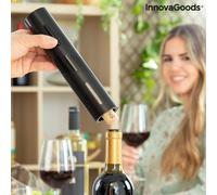 InnovaGoods 8435527819279 Tire-bouchon électrique avec accessoires pour le vin, plastique
