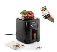 Friteuse à Air avec balance - InnovaGoods Fryinn Balance 5000 - Noir Acier inoxydable - 1500 W - 5 L G