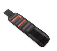 InnovaGoods - Bracelet Magnétique pour Bricolage, Contient Vis Clous Écrous, Ergonomique et Ajustable, Aimant Puissant, 2 Poches, Léger et Transportable, Multicolore, Taille Unique, Polyester
