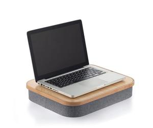 InnovaGoods® Bureau Portable avec Plateau de Rangement Large, travaillez ou étudiez de manière Confortable et Pratique, Design Compact et léger, idéal pour la Maison et Le Bureau.