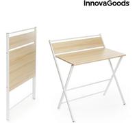 InnovaGoods bureau, table d'ordinateur, table de travail, table de gaming réglable en hauteur, table pour ordinateur portable