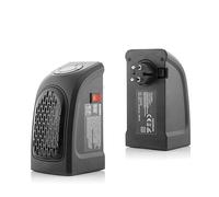 InnovaGoods Mini-chauffage prise Heatpod 400W G – Thermocéramique, LED, 2 vitesses, Minuterie