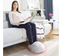 InnovaGoods® Chauffe-pieds électrique, Design ergonomique et portable, 3 niveaux de température réglables, Câble d'alimentation de 1,5m, Réchauffe vos pieds en quelques secondes, Idéal pour l'hiver.