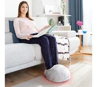 InnovaGoods® Chauffe-pieds électrique, Design ergonomique et portable, 3 niveaux de température réglables, Câble d'alimentation de 1,5m, Réchauffe vos pieds en quelques secondes, Idéal pour l'hiver.