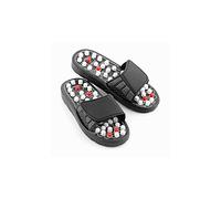 InnovaGoods - Chaussures d'Acupuncture Slicu, Soulage Douleurs par Acupression, Favorise Relaxation Musculaire, Anti-Stress, Multicolore, Taille M, PVC