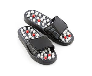 InnovaGoods - Chaussures d'Acupuncture Slicu, Soulagement Douleur par Acupression, Relaxation Musculaire, Détoxifiant, Multicolore, L, Polychlorure de vinyle
