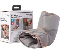 InnovaGoods® chevillère en gel avec effet froid et chaud Wralief, soulage la douleur et l'inflammation, avec un design en gel et un effet froid et chaud, idéal pour les entorses, les foulures et autre