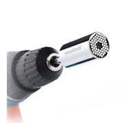 InnovaGoods® Clé à douille universelle avec accessoires Uniscrew, ouvre tous les types de douilles, avec 20 accessoires, résistante et durable, idéale pour la maison, l'atelier et le garage.