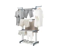InnovaGoods Étendoir Pliant Vertical à roulettes Dolver 24 Barres