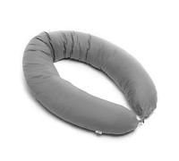 InnovaGoods - Coussin d'allaitement Multifonction Brellow, Ergonomique et Confortable, Adaptable Multiposition, Housse Lavable, Coton, Gris, Taille Unique