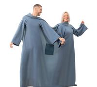 InnovaGoods Couverture à Manche Double avec Poche Centrale Doublanket