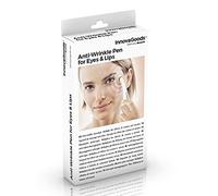 InnovaGoods - Crayon Masseur Anti-Rides Ionique pour Yeux et Lèvres, Effet Lifting Antirides, Soin Rajeunissant, Ergonomique, Blanc, Plastique