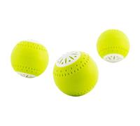 InnovaGoods - Éco-Boules pour Réfrigérateur 3 Unités, Prolonge la Fraîcheur des Aliments, Absorbe Gaz et Odeurs, Réutilisable, Éco-Responsable, ABS sans BPA, Citronier, 5x5x5 cm, Plastique