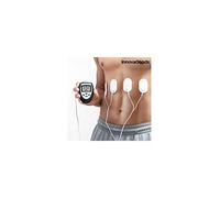 InnovaGoods - Électrostimulateur Musculaire Pulse, Soulagement Douleur, Récupération Musculaire, Amélioration Circulation, 8 Programmes, 10 Vitesses, Compact, Blanc, Taille Unique, ABS